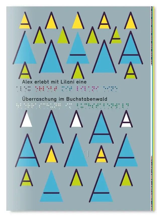 Cover von Band 8 mit taktilen Dreiecken