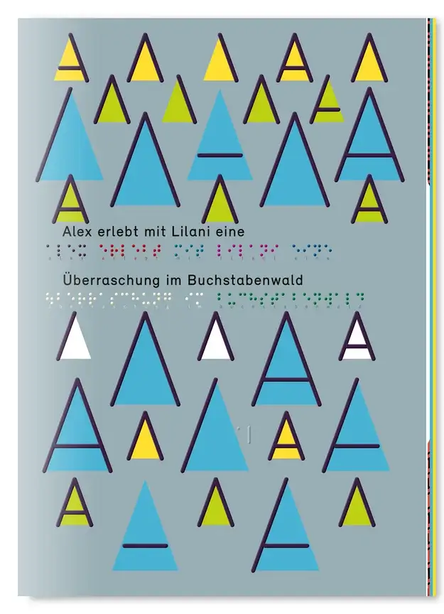 Couverture du volume 8 avec des triangles tactiles