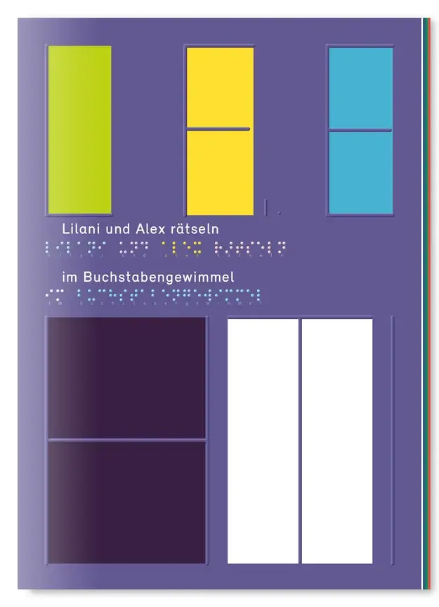 Couverture du volume 9 avec des rectangles tactiles